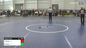 170 lbs Quarterfinal - Fabian Ponce, Wcw vs Bradlee Shaw, Paradise