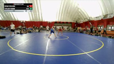 157 lbs Finals (2 Team) - Collin Hamm, Team Blue vs Ryan Collins, Team Red