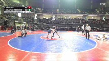 120-3A 5th Place Match - Asher Kay, Heritage-Catoosa vs Sebastian Rodriguez, West Laurens