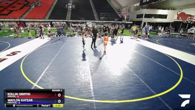 65 lbs Round 2 (8 Team) - Kollin Griffin, Oregon vs Waylon Katzar, Montana