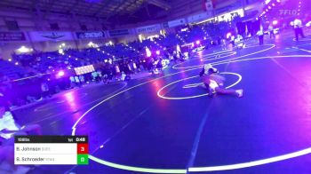 109 lbs Consi Of 16 #2 - Brayleigh Johnson, Queens Of Mayhem vs Brailyn Schroeder, Standfast