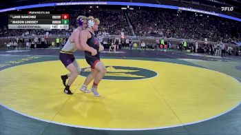 D4-190 lbs Quarterfinal - Lane Sanchez, Benzie Central vs Mason Lindsey, Bronson
