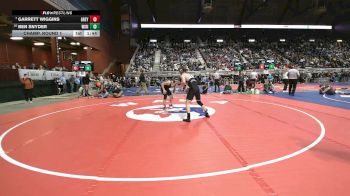 2A-150 lbs Champ. Round 1 - Garrett Wiggins, Greybull/Riverside vs Ben Snyder, Wind River