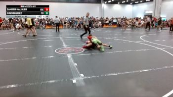 95 lbs Round 1 - Colton Reed, Pedraza vs Zander Hausler, Heard Wrestling Club
