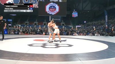 126 lbs Champ. Rd Of 128 - Rene Cordero, California vs Trace Rial, Iowa