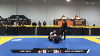 William Alexander Weisser vs Aniss El Hajjajy 2026 Pan IBJJF Jiu-Jitsu No-Gi Championship