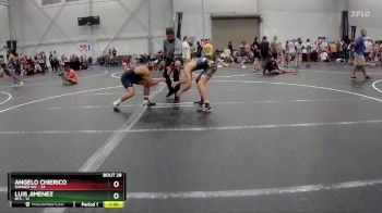 150 lbs Round 7 (8 Team) - Angelo Chierico, Ranger WC vs Luis Jimenez, BTS