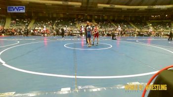 70 lbs Consi Of 4 - Colton Wiseman, Contender Wrestling Academy vs Hank Shinn, Sebolt Wrestling Academy