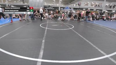 84 lbs Quarterfinals (8 Team) - Devin Eggleston, Revival Riddlers vs Travis Butenewicz, Pride WC