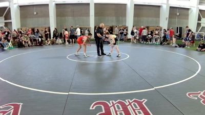 105 lbs Cons. Round 2 - Conway Schulte, Grindhouse Wrestling Club vs Nox O'Brien, Wasatch Wrestling Club