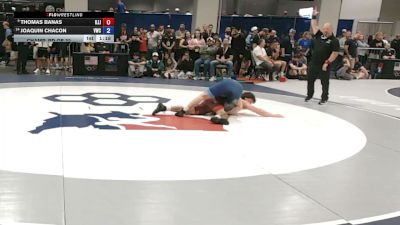 65 kg Champ. Rd Of 32 - Thomas Banas, Illinois vs Joaquin Chacon, Valiant Wrestling Club
