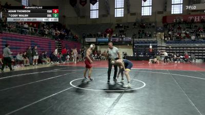 165 lbs Round Of 16 - Adam Thomson, Penn vs Cody Walsh, Drexel