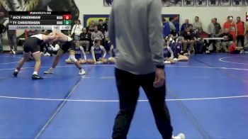 157 lbs Champ. Round 1 - Jace Kinzenbaw, Washington vs Ty Christensen, Don Bosco