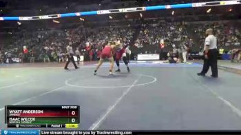 Champ. Round 1 - Wyatt Anderson, Amherst vs Isaac Wilcox, Norfolk Catholic