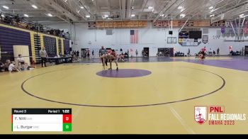 139 lbs Round 3 - Luke Burgar, Spartan Mat Club vs Frankie Nitti, Izzy Style Wrestling