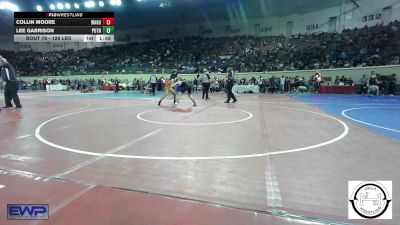 128 lbs Round Of 64 - Collin Moore, Wagoner vs Lee Garrison, Putnam City North