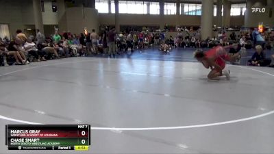 157 lbs Cons. Round 1 - Marcus Gray, Wrestling Academy Of Louisiana vs Chase Smart, North DeSoto Wrestling Academy