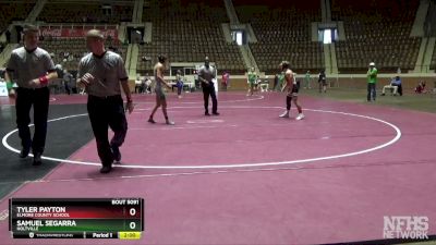 5A 150 lbs Semifinal - Tyler Payton, Elmore County School vs Samuel Segarra, Holtville