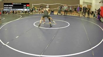 132 lbs Cons. Round 3 - Rylen Perez, Glencoe vs Wyatt Bird, Cascade