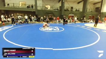 144 lbs Cons. Round 5 - Brody Moret, CO vs Joe Sullivan, WA