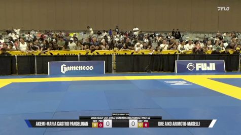 Dre Aiko Arimoto-Maselli vs Akemi-Maria Castro Pangelinan 2026 IBJJF Jiu-Jitsu CON International
