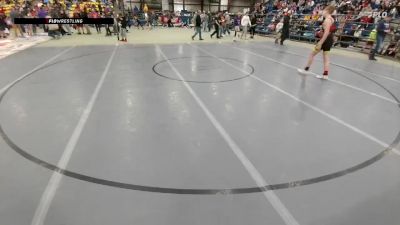 140 lbs Cons. Round 4 - Zayden Zentner, MTC-MANTANONA TRAINING CENTER vs Evan Folk, Dakota Boyz Wrestling Club