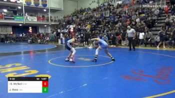120 lbs Prelims - Gregor McNeil, Wyoming Seminary vs Jace Ross, Connellsville