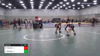 125 lbs Prelims - Ryan Clement, Atrisco Heritage Jaguars vs Dorian Olivarez, Team Olivarez