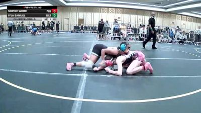 123 lbs Consi Of 16 #1 - Nylah Elaban, Ainapaa vs Juliette Hicks, Badlands WC