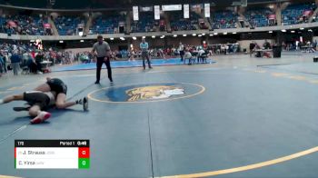 170 lbs Champ. Round 1 - Johnny Strauss, Jacobs vs Chris Yirsa, Lincoln-Way West