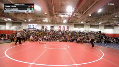 113 lbs Semifinal - Sean Crean, John Stark vs Victor Lomme, Hollis Brookline