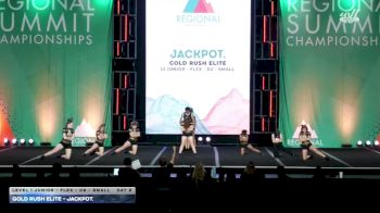Gold Rush Elite - Jackpot. [2026 L1 Junior - Flex - D2 - Small Day 2] 2026 The West Regional Summit
