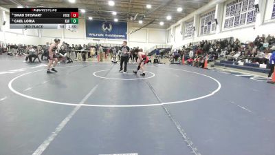 157 lbs 3rd Place - Shad Stewart, Fitch vs Cael Loria, Xavier