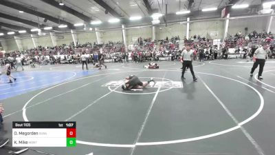 146 lbs Quarterfinal - Owen Megorden, Durango WC vs Khamai Mike, Montezuma Creek Roughnecks