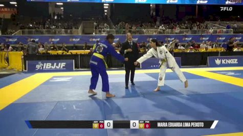 Maria Eduarda Lima Peixoto vs Laís Rosa Tomaz 2026 Pan Kids Jiu-Jitsu IBJJF Championship