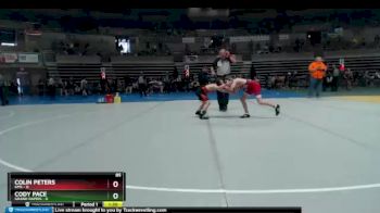 85 lbs Finals (8 Team) - Colin Peters, KMS vs Cody Pace, Grand Rapids