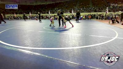 65 lbs Consi Of 4 - Aubrey Snyder, Team Tulsa Wrestling Club vs Jaycee Cervantes, F-5 Grappling