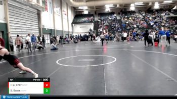 184 lbs Champ. Round 2 - Quayin Short, Wyoming vs Sam Bruss, Mary