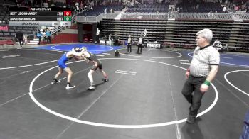 88 lbs 3rd Place - Jett Leonhardt, Sturgis Youth WC vs Jake Swanson, Western Nebraska Elite