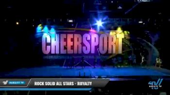 Rock Solid All Stars - ROYALTY [2021 L4 Junior - Small Day 2] 2021 CHEERSPORT National Cheerleading Championship