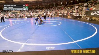67 lbs Consi Of 16 #2 - Solomon White II, Spartan Mat Club vs JERSI COOPER, Englewood Live Wire