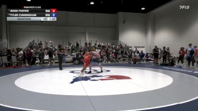 82 lbs Quarters - Jesse Porter, New York Athletic Club vs Tyler Cunningham, New York Athletic Club