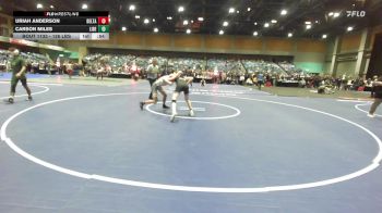 126 lbs Consi Of 32 #2 - Uriah Anderson, Delta vs Carson Miles, Liberty
