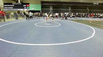 126 lbs Consi Of 32 #2 - Weston Davis, Wasatch vs Kruz Gomez, Lowry