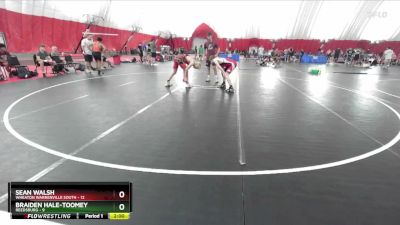 132 lbs Champ Round 1 (16 Team) - Sean Walsh, Wheaton Warrenville South vs Braiden Hale-Toomey, Reedsburg