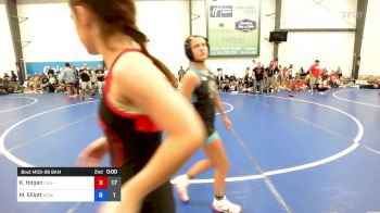 43 kg Quarterfinal - Lily Enos, Charlies Angels- Pink vs Morgan Hyland, WOW Black