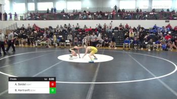 106 lbs Final - Aaron Seidel, Northern Lebanon vs Brayden Hartranft, Berks Catholic