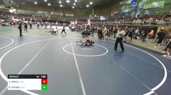 95 lbs Rr Rnd 2 - James Henry, Lockdown vs Kel Unrein, Colorado Outlaws