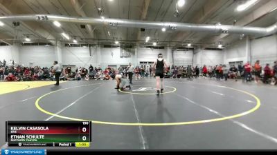 190 lbs Cons. Round 3 - Ethan Schulte, Discovery Canyon vs Kelvin Casasola, Erie