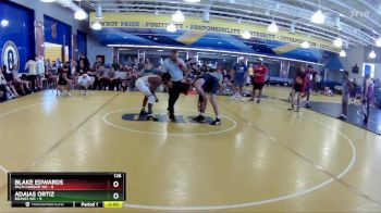 126 lbs Round 1 (8 Team) - Blake Edwards, Palm Harbor WC vs Adaias Ortiz, Braves WC